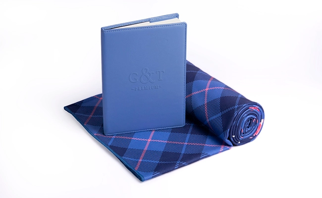 Notebook and Blanket Set