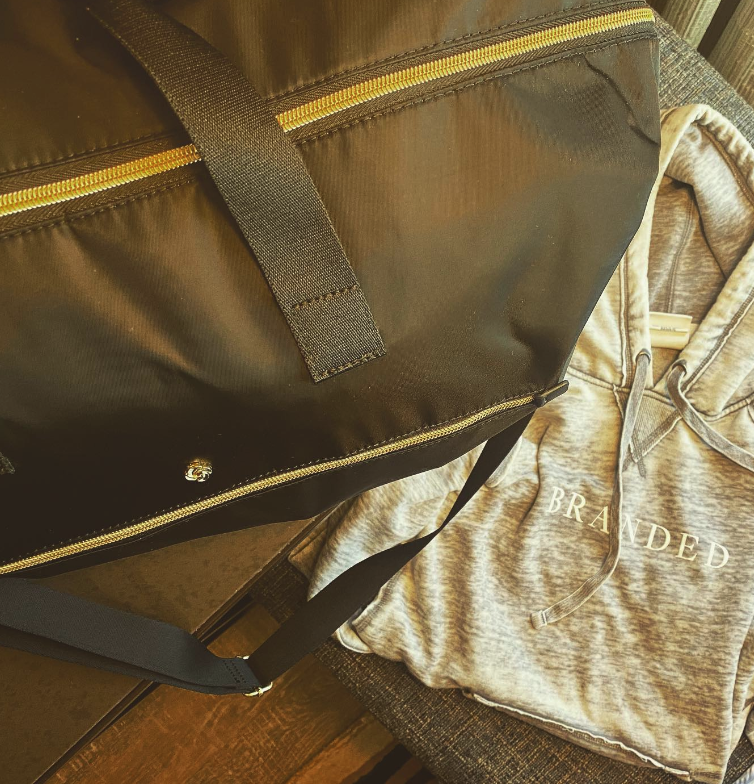Promotional Hoodie and Travel bag