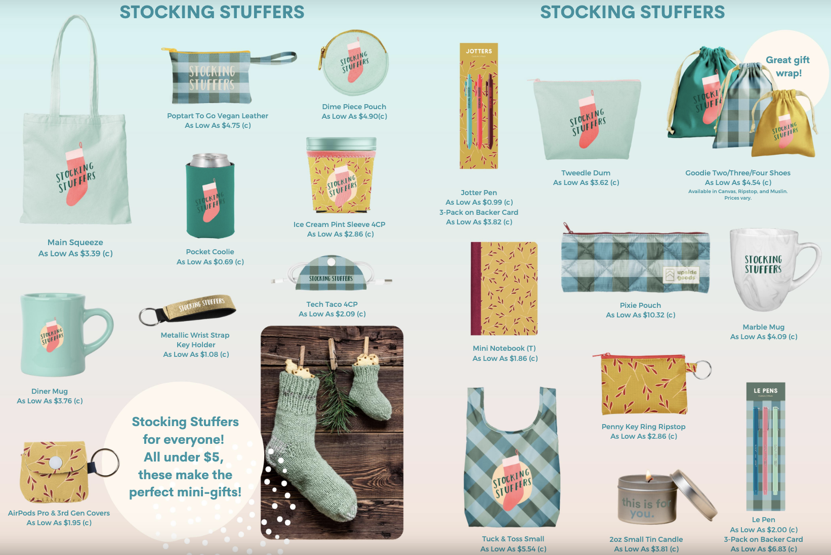 Branded Stocking Stuffer Gifts
