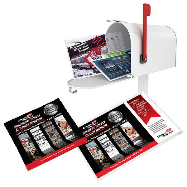 Full Color Promotional Cloth Direct Mailer Handout