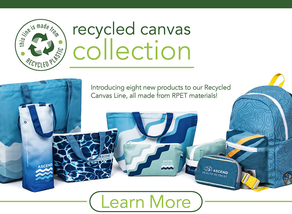 Recycled Canvas Branded Merch Collection
