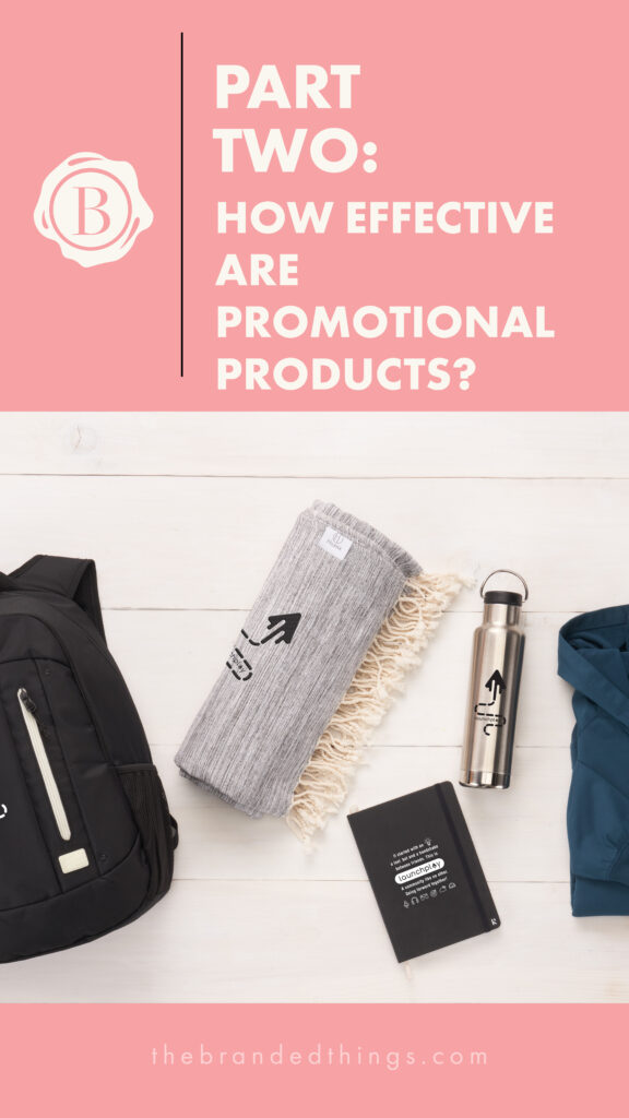 How effective are promo products?