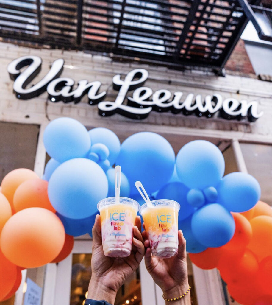 Sparkling Ice Van Leeuwen Flavor Lab Event with 5WPR