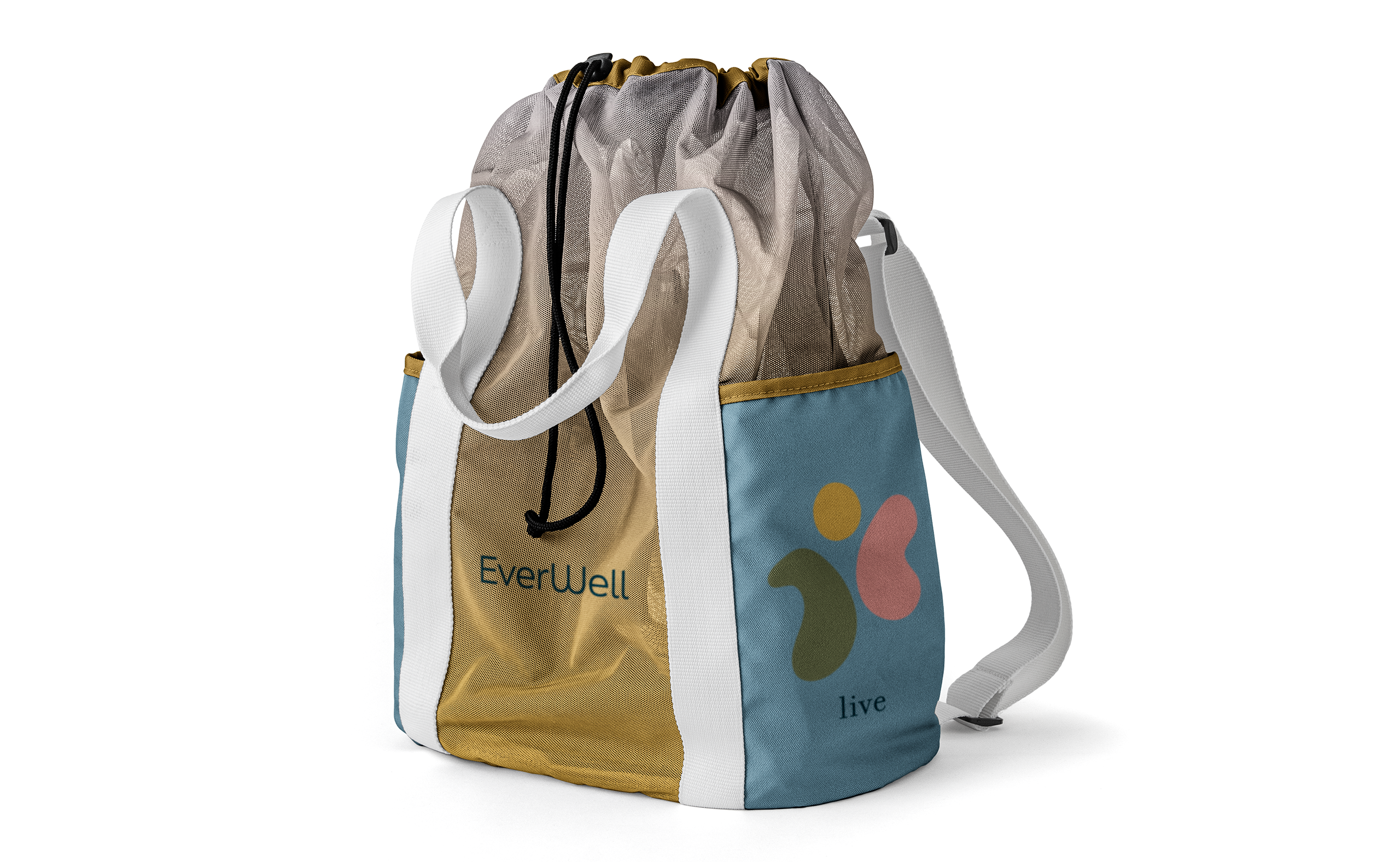 Two-in-one bag and backpack with full-sublimation capabilities.