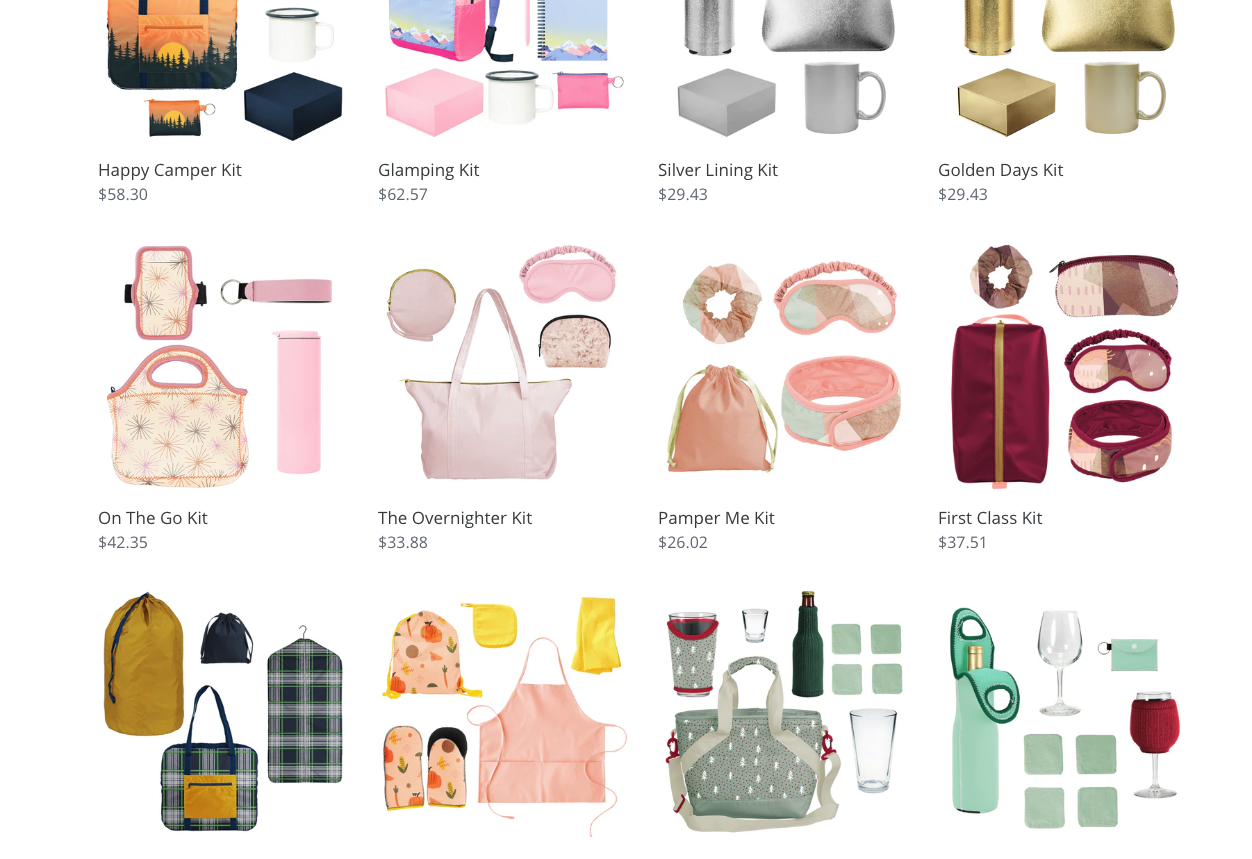 Branded Merchandise Kit Configurator