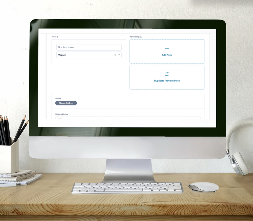 Online Name Badge Ordering Portal