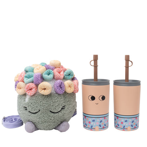 Character Plush Drinkware Branded