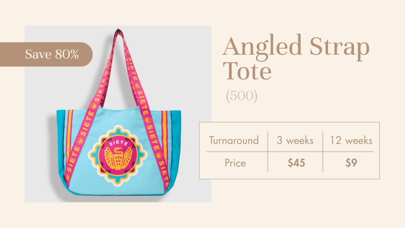 Custom Branded Tote Bag
