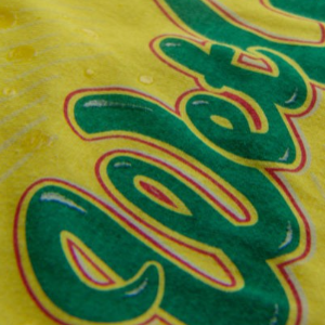 Wet gel decoration example