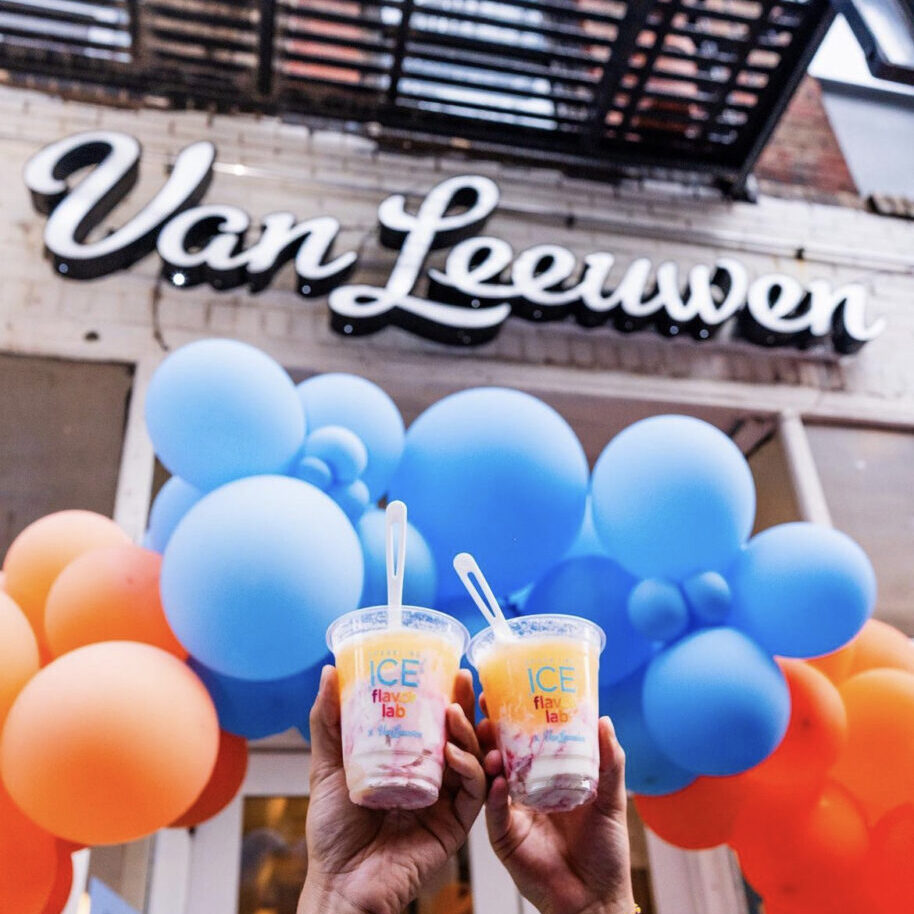 Sparkling Ice Van Leeuwen Flavor Lab Event with 5WPR